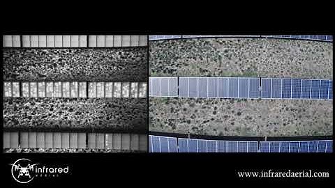 Solar modules reversed polarity anomaly (IR vs RGB)