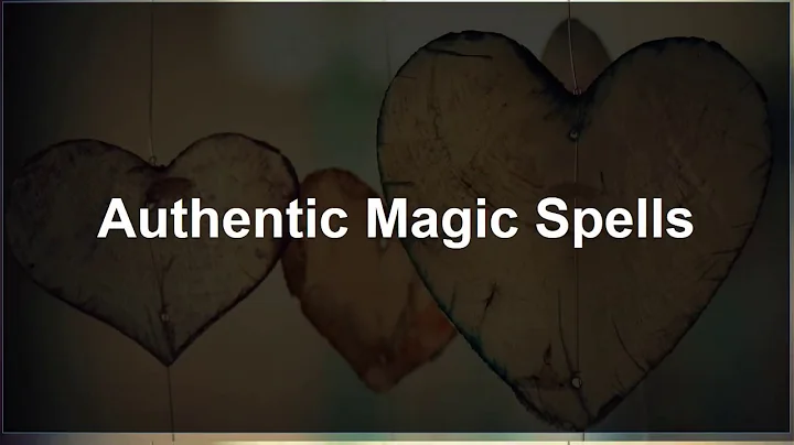 Authentic Magic Spells