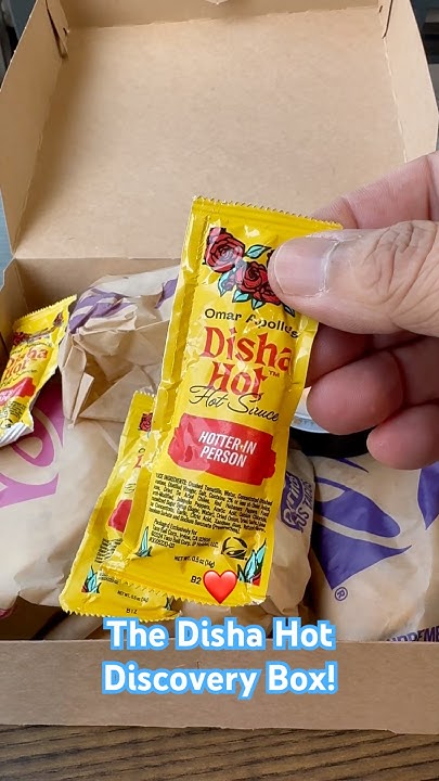 The Disha Hot Discovery Box At Taco Bell Is LIT tacobell dishahot tacobell-s-new-deluxe-cravings-box-food-review-youtube