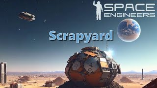 Scrapyard. Обживаюсь в космосе. Решение энерго кризиса. часть 50.