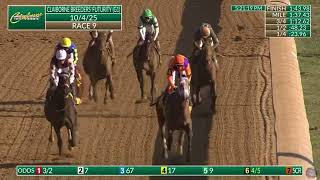 Ted Noffey Wins The Breeders Futurity Stakes - 2026 Derby Prep - Keeneland Racetrack - 10/4/25