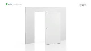 Door Installation for the Rocket Door Frames Pocket Door kit