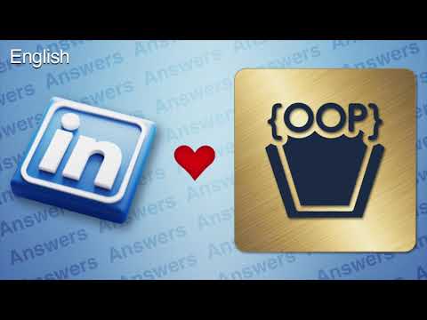 ( 🏆  Top 5% ) OOP quiz - LinkedIn Assessment Answers