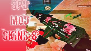 STRIKE PORT DESTRUCTION | SPD NEW RED MOD SKINS 8 | CSGO MOBILE | OFFLINE FPS ANDROID GAMEPLAY screenshot 5