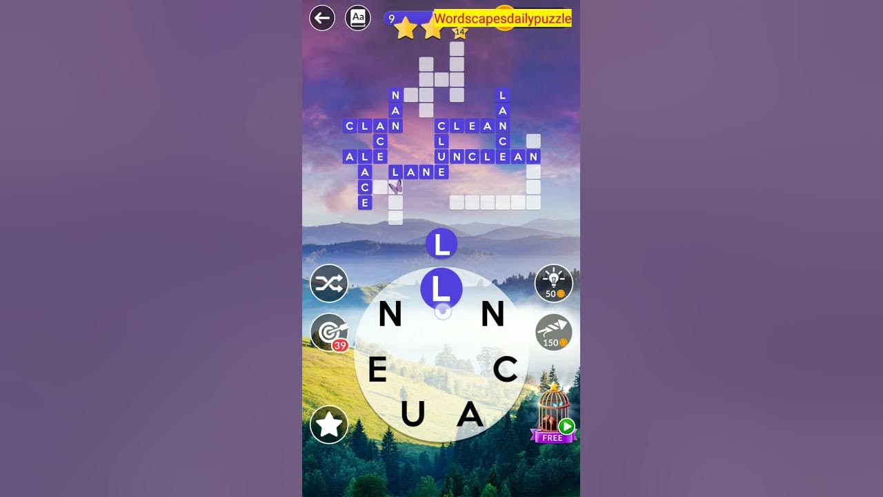 WORDSCAPES Daily Puzzle March 8, 2024 YouTube