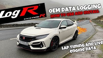 Honda Civic Type R LogR Performance App UK - HOW TO USE