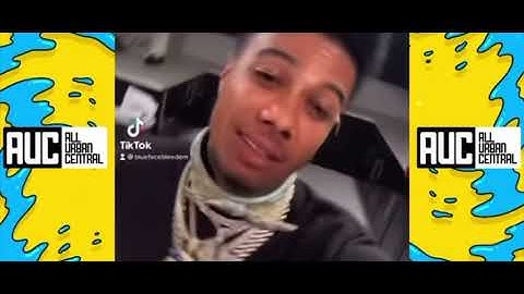 Blueface reacts to crip Mac getting jumped in his hood #cripmac #blueface #dp #violation #crip