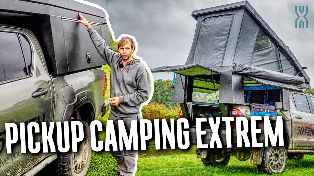 50Ten Truckbed Camper on Toyota Hilux 