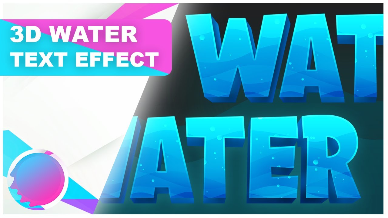 ROBLOX LOGO TUTORIAL: Water 3D Text Effect