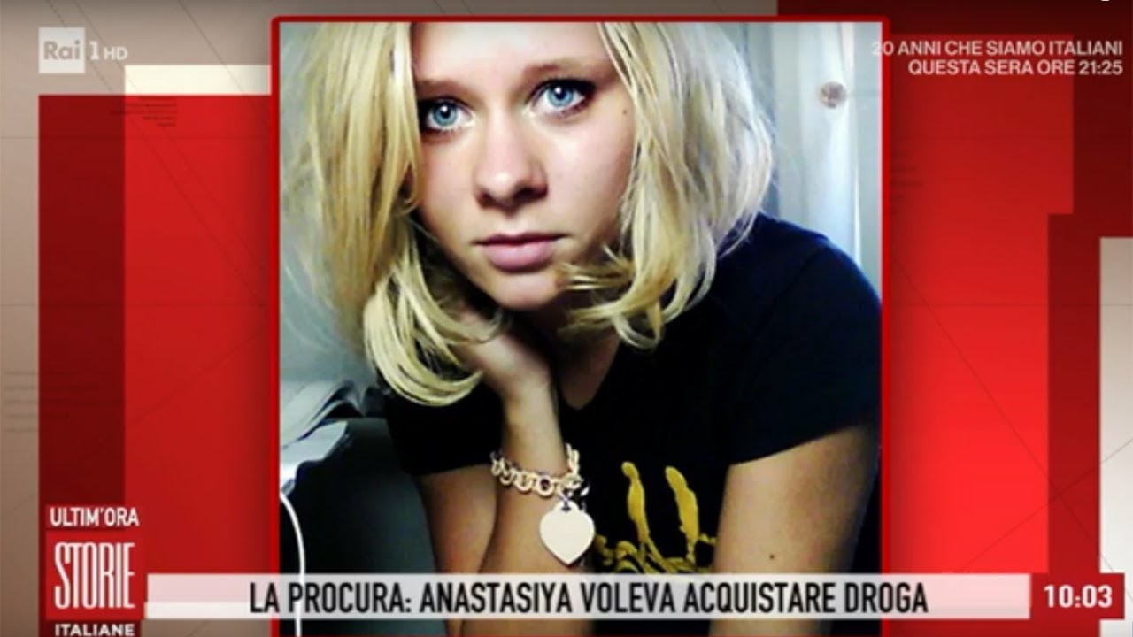 Omicidio Luca Sacchi: indagata anche la fidanzata Anastasiya  - Storie italiane 29/11/2019