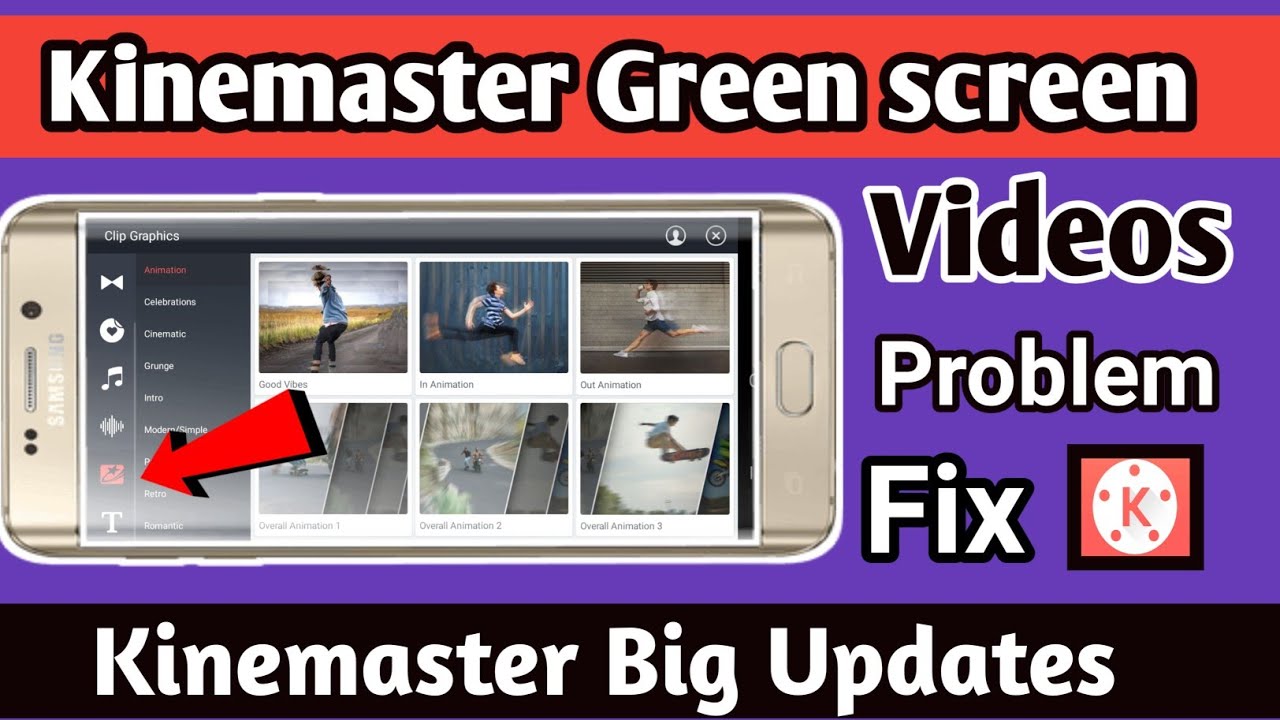kinemaster overlay video graphics effects not showing | Kinemaster video graphics option not show