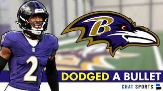 🚨The Baltimore Ravens DODGED A BULLET🚨 Nate Wiggins Injury Update