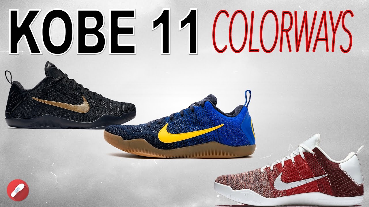 best kobe shoe colorways