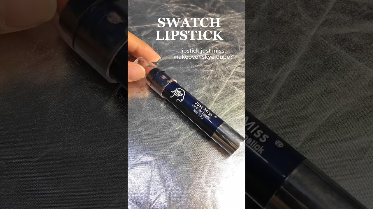 SWATCH BASE OMBRE LIPS : JustMiss Lip Matte 👄💄| 