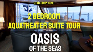 Royal Caribbean - Oasis of the Seas - AquaTheater Suite Tour - Room 8330