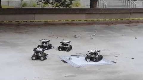Distributed Deterministic Search Algorithm (DDSA) for foraging robot swarms