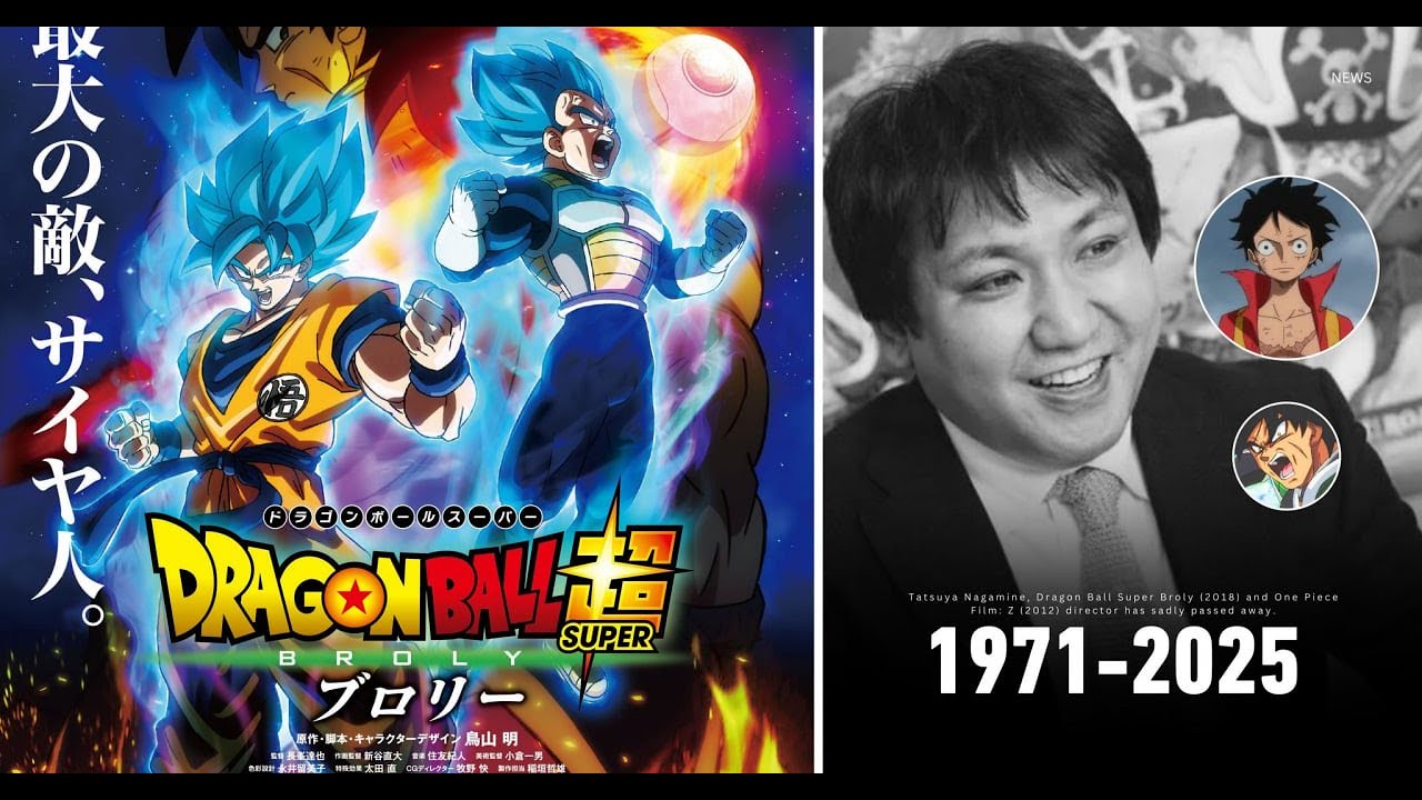 UN DIA TRISTE PARA LOS FANS DE DRAGON BALL ONE PIECE Y MAS | TATSUYA NAGAMINE DESCANSE EN PAZ