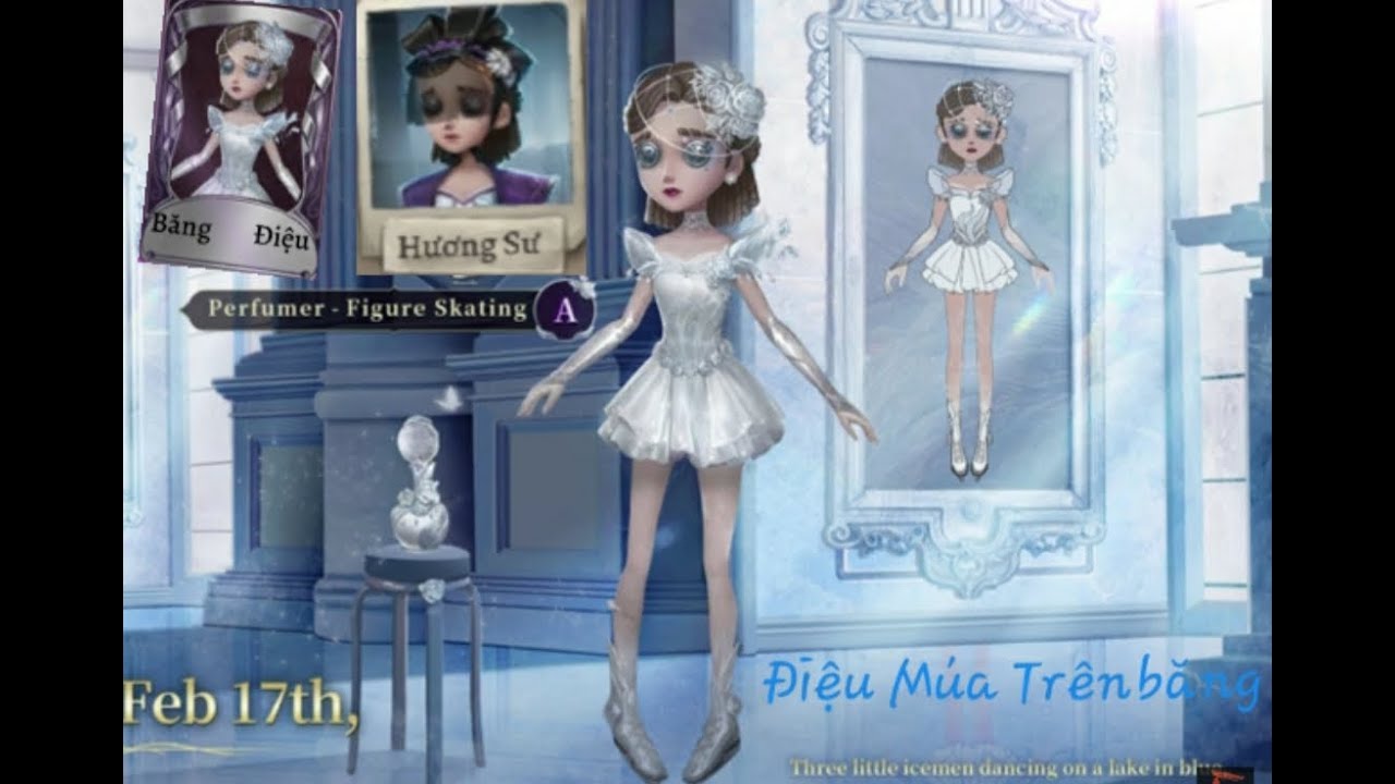 [Identity V|Perfumer]-SkinⒶ:Figure Skating(Điệu Múa Trên Băng)-CRTMTL-!!!