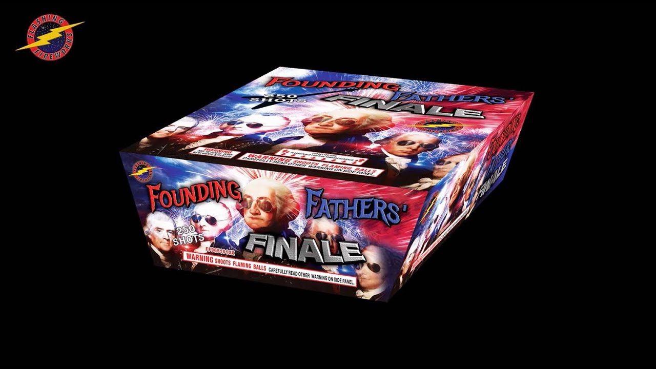 Founding Fathers Finale by Flashing Fireworks