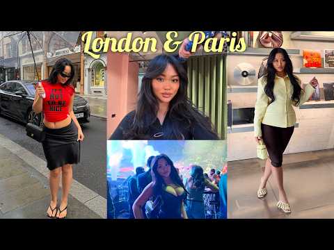 LONDON & PARIS VLOG | Vacay Prep, Concerts, Huda Beauty Event, Good Food & Outfits