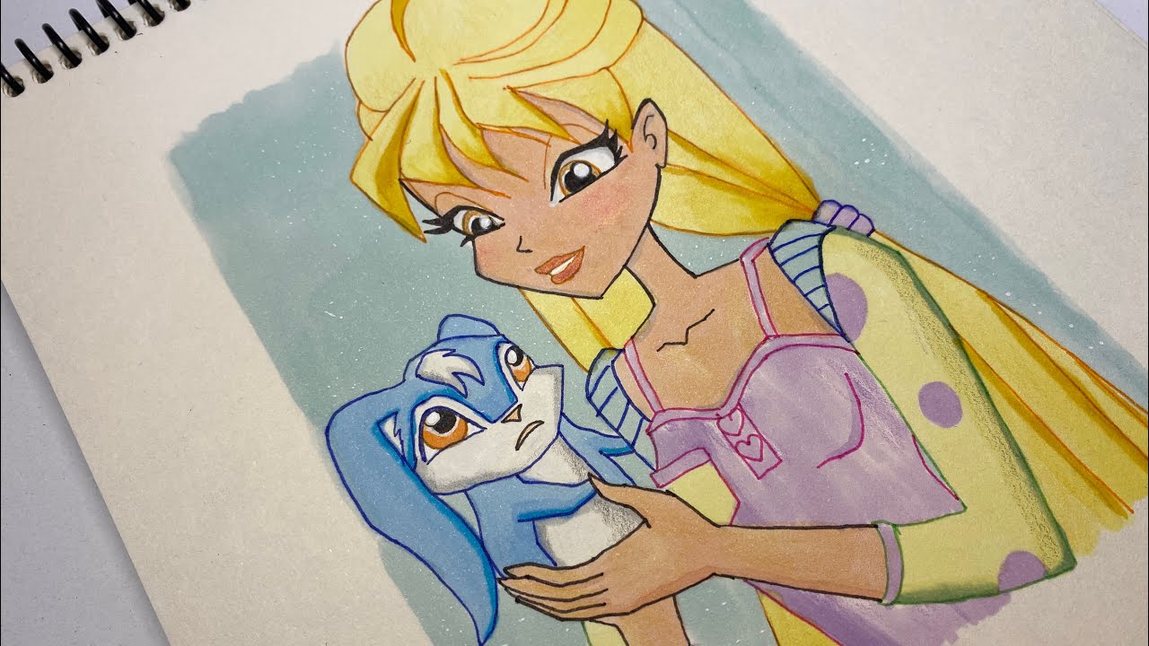 Winx Stella Çizimi Winx Stella Drawing YouTube