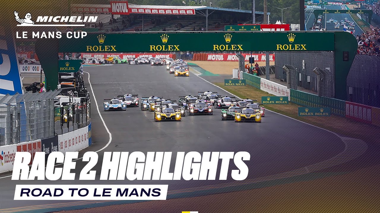 Race 2 Highlights | Road To Le Mans 2025 | Michelin Le Mans Cup