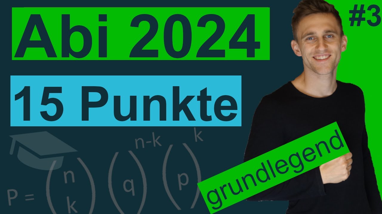 Mathe Abi Bayern 2024 Lösungen Stochastik - Grundlegendes Niveau | Mathe Abi 2024 | Bernoulli Formel