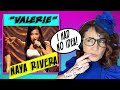 Singing Teacher Reacts Naya Rivera - Valerie | WOW! She was...