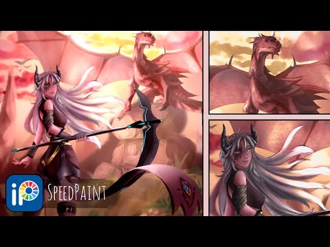 Duo Destruction🔥 ||SpeedPaint|| (Gift for @DevilBona) (Nyx & Atteir) • ArixX_OfficXal •