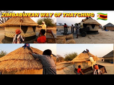 HOW TO THATCH THE ANCIENT WAY. STEP BY STEP by DUMISANI. AM SO PROUD OF HIM🥰