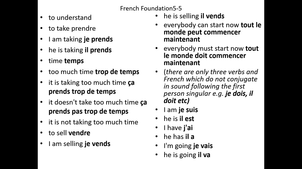 Michel Thomas French Foundation4 5