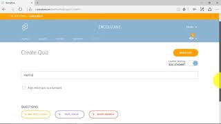 Creating a Quiz in Socrative