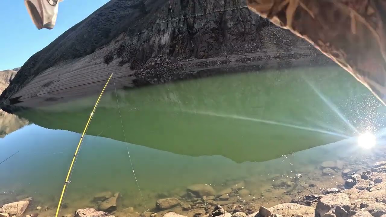 Холодный день для рыбалки.