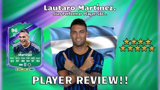 ⚽🔥 96 Rated Lautaro Martínez Player Review! Star Performer Player SBC!⭐⚽. FC 26 Ultimate Team screenshot 5