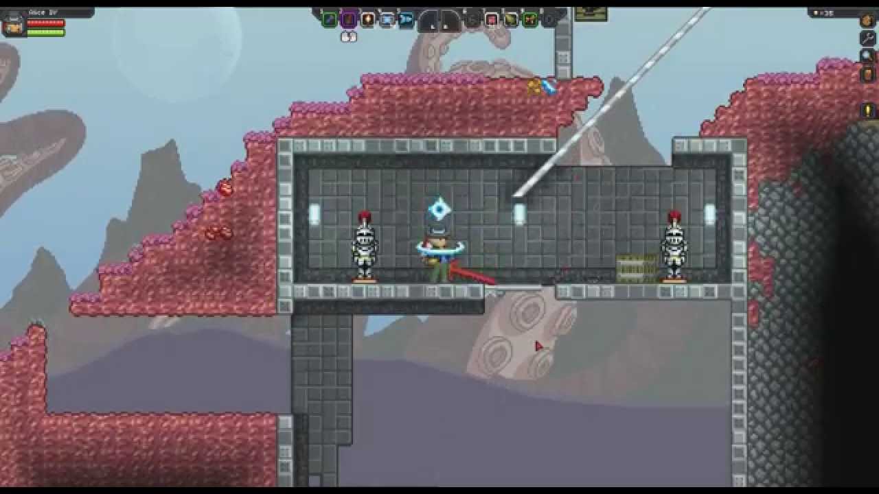 starbound fr :homeworld ep.6 armurie et blabla