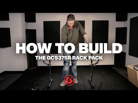 How to set up the GCS375R Curved Rack with Two Curved Wings | Instructional Build