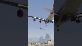 Head On Plane Collision Avoided At The Last Second