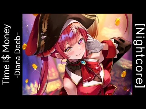 Nightcore 」 ♪ Time i$ Money → Diana Deeb - YouTube