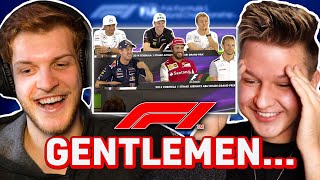 DID HE REALLY SAY THAT!🤣 Awkward F1 Press Conferences | F1 Funny Reactions