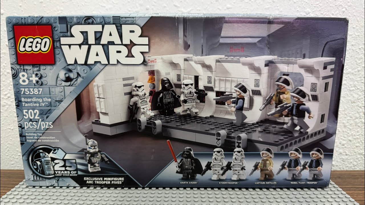 Lego Starwars Boarding the Tantive IV Build 