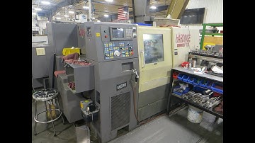 Hardinge Conquest T51 CNC Turning Center with Live Milling & Sub-Spindle