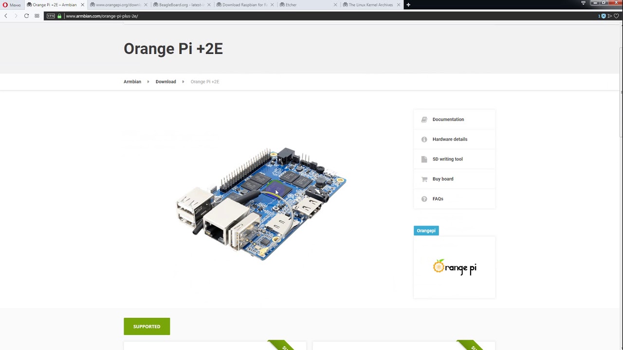 Orange pi, Raspberry pi, Beagle Bone,  установка OS Linux