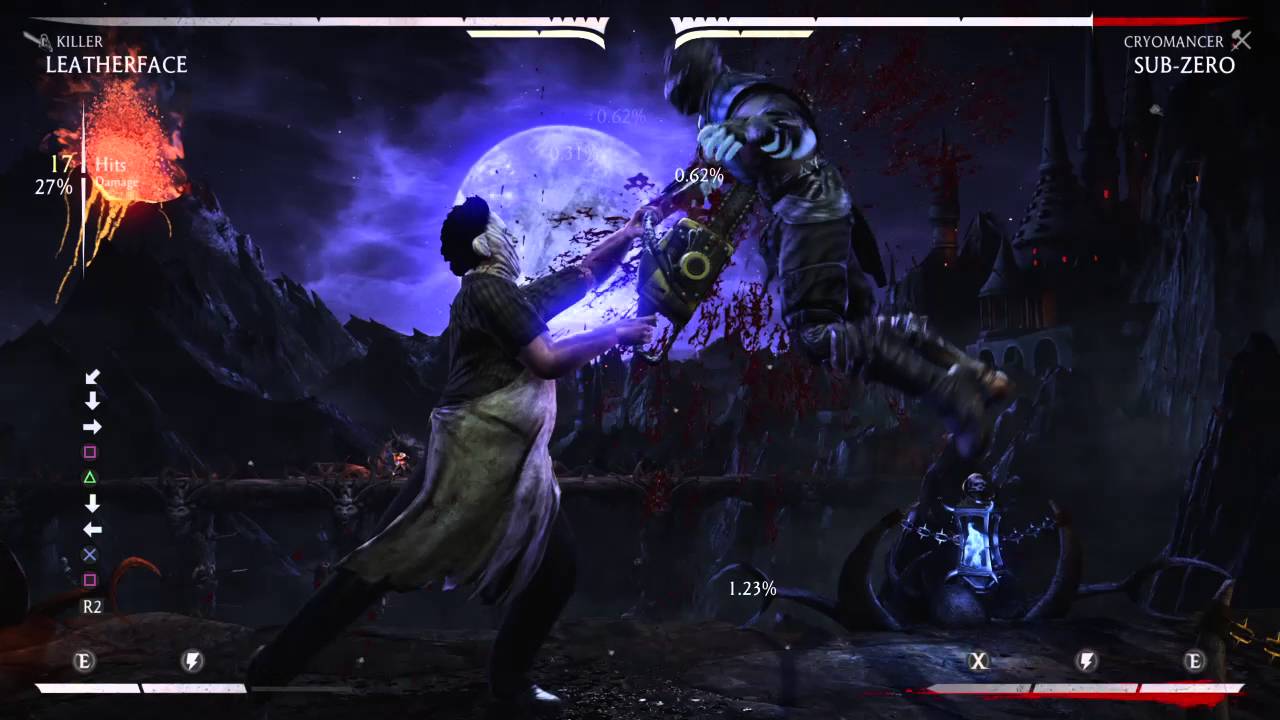 MKX - Leatherface (Killer) 1 Meter 40% Combo