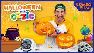 Detalles Halloween Combo For Kids | Jack-o-Lantern Pumpkin Carving, Edible Slime, Learn Halloween History Noticias