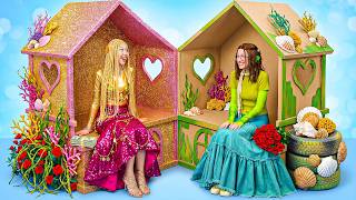 MEAN Mermaid vs KIND Mermaid! 🧜‍♀️✨ Extreme Room Makeover screenshot 2