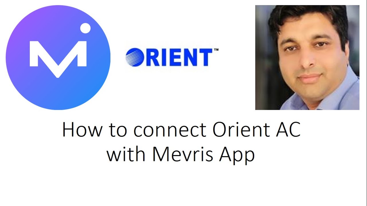 How to Connect AC with MEVRIS App