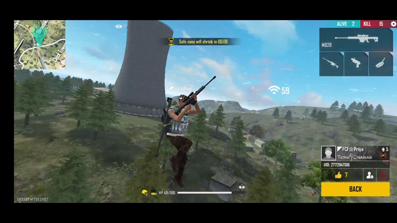 Free fire flying hacker in my game | auto headshot | speed hack|