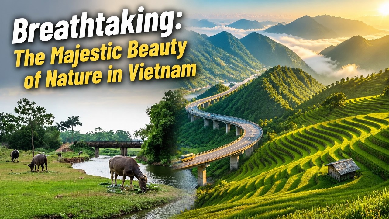 "Breathtaking: The Majestic Beauty of Nature in Vietnam"