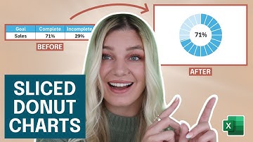 How to Create a Sliced Donut Chart in Excel