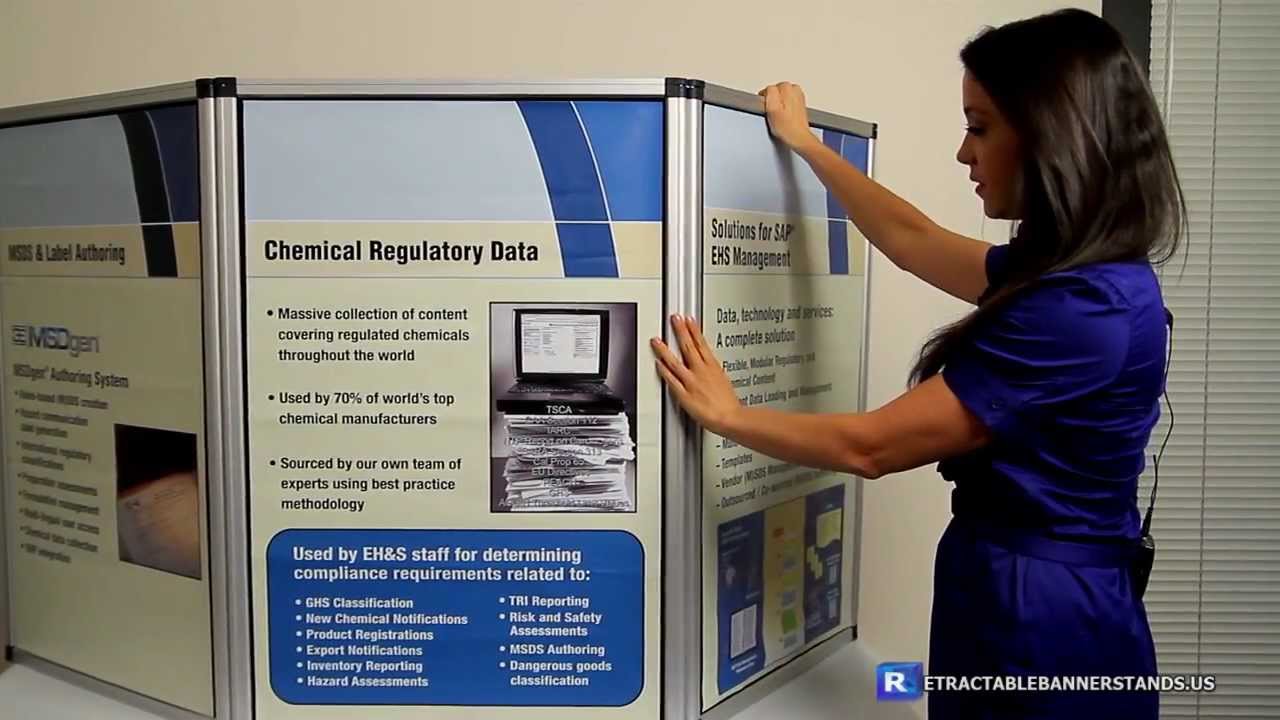Trade Show Panel Displays YouTube